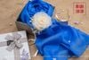 Set khăn lụa tơ tằm 100% và hoa cài áo - HẾT