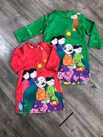  Áo dài bé 