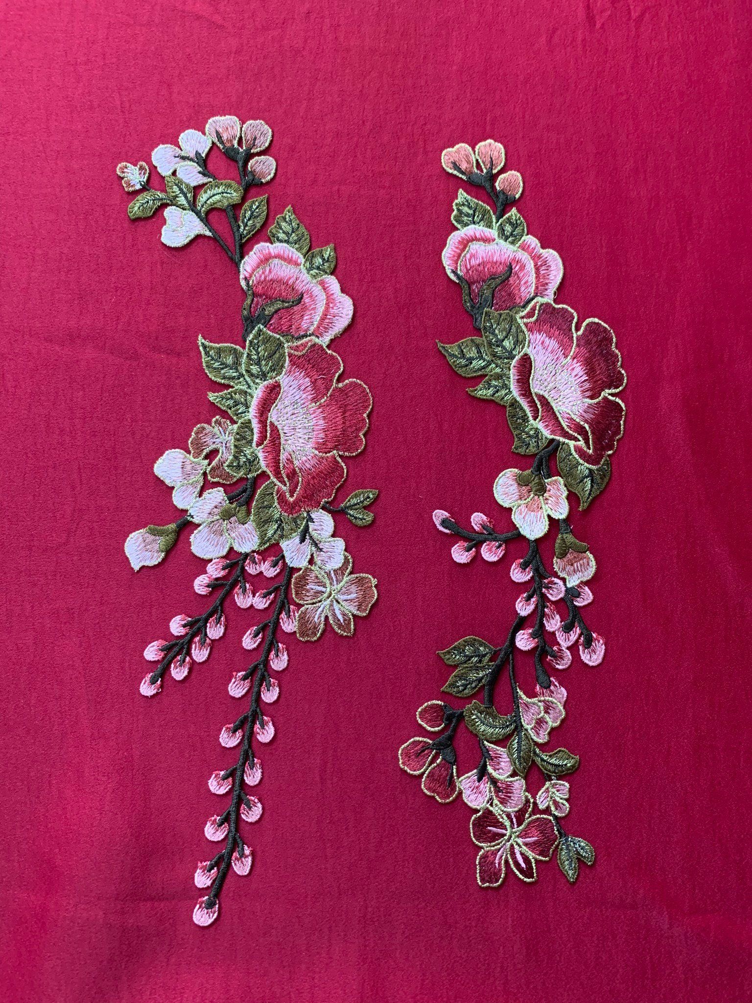 Phụ kiện hoa thêu HẾT