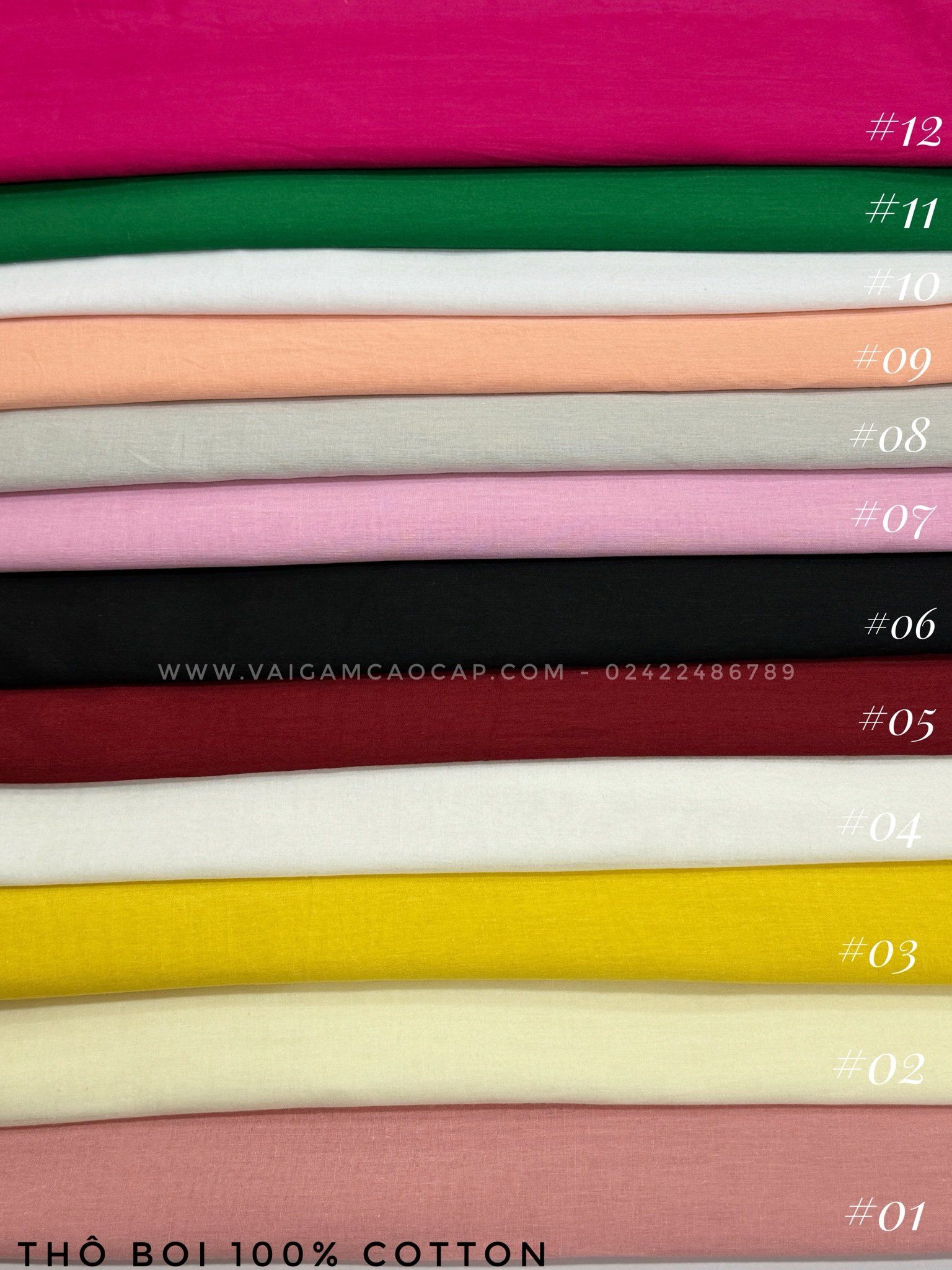 Thô Boi 100% Cotton