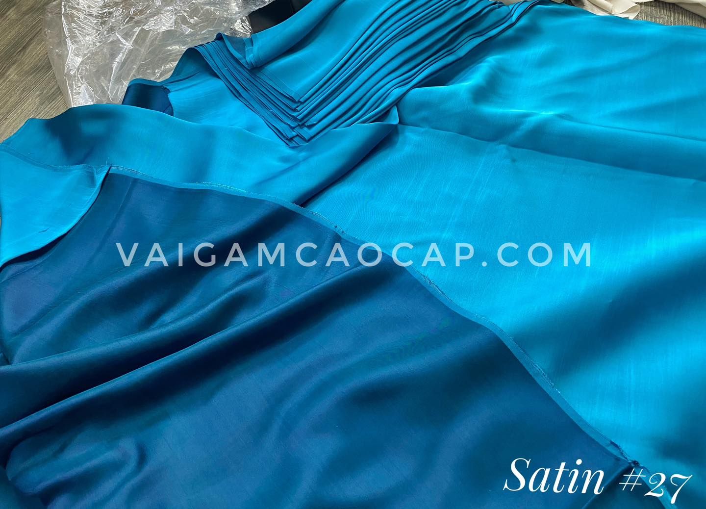 Lụa tơ tằm Việt Nam - Satin