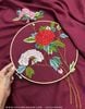 Vải Linen Thêu Tay