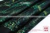 Vải Gấm Khổ Rộng Khoang Xanh chấm bi xanh - HẾT