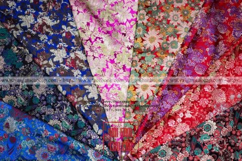  Vải Gấm Tơ Tằm- HẾT 