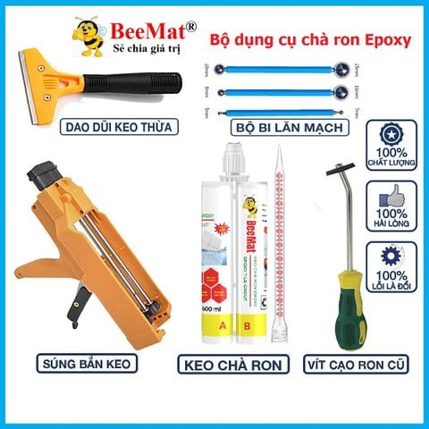  Bộ Dụng Cụ Chà Ron Epoxy 