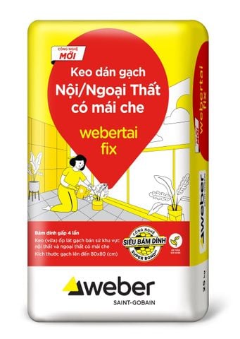  Keo Dán Gạch Weber Tai Fix 