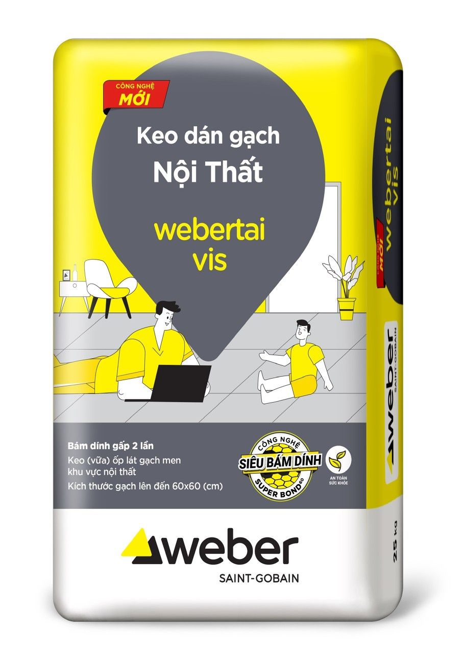 Keo Dán Gạch Weber Tai Vis