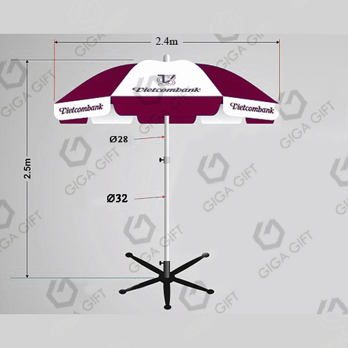 Ô ngoài trời in bạt hiflex 2m4 - GONT 04