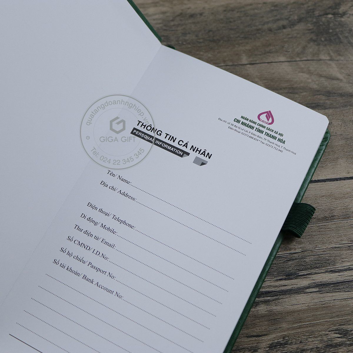 Sổ bìa dính  - GSBD 43