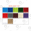 Bảng màu vải polyester - GBMV 02