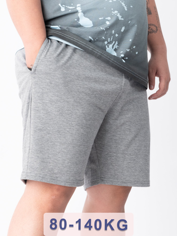 Quần Short Thun Xám Big Size Nam