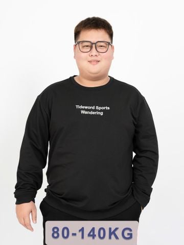 Áo Nỉ Thêu Chữ Big Size Nam
