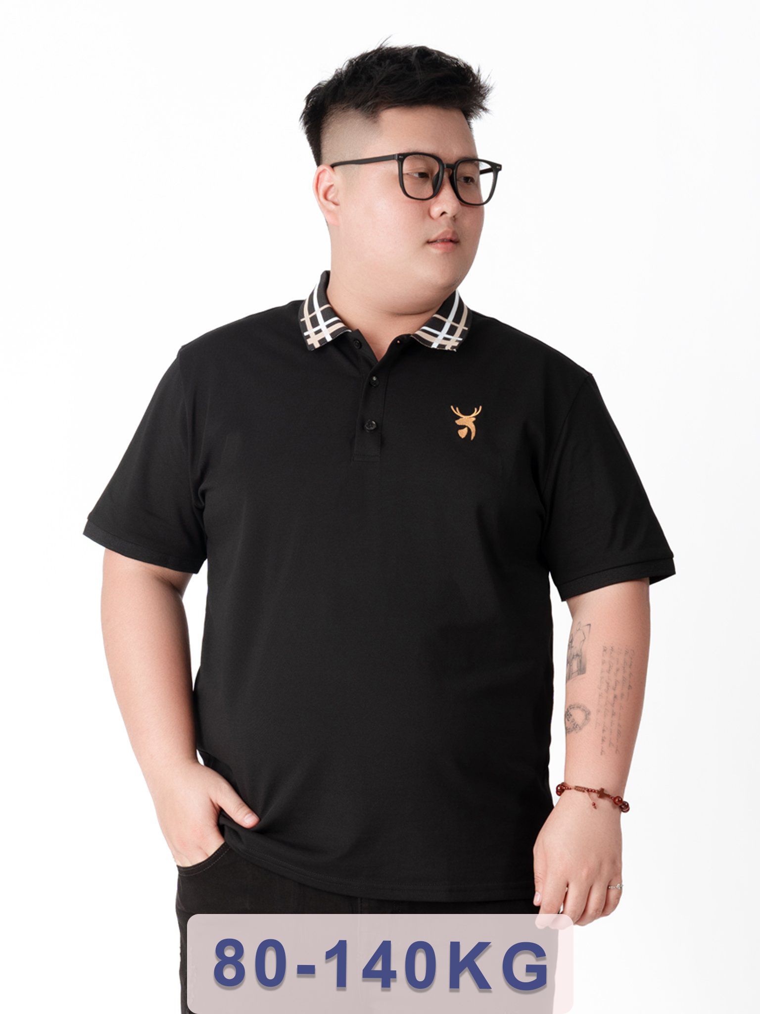 Áo Polo Kẻ Cổ Big Size Nam