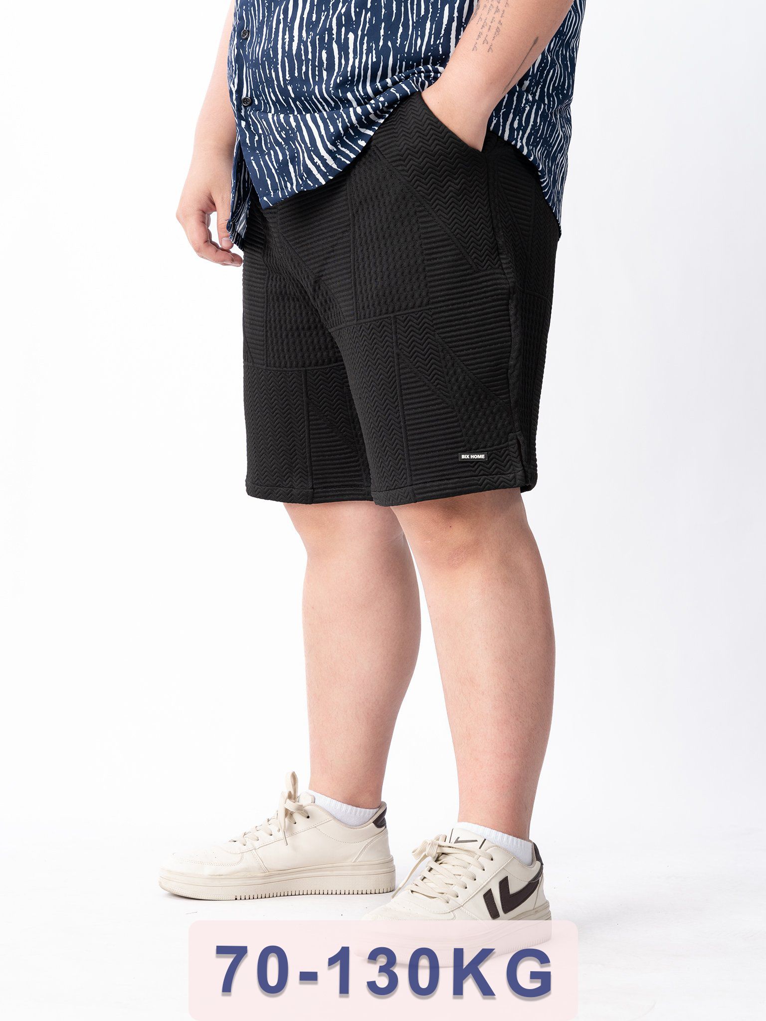 Quần Short Nỉ Gân Big Size Nam