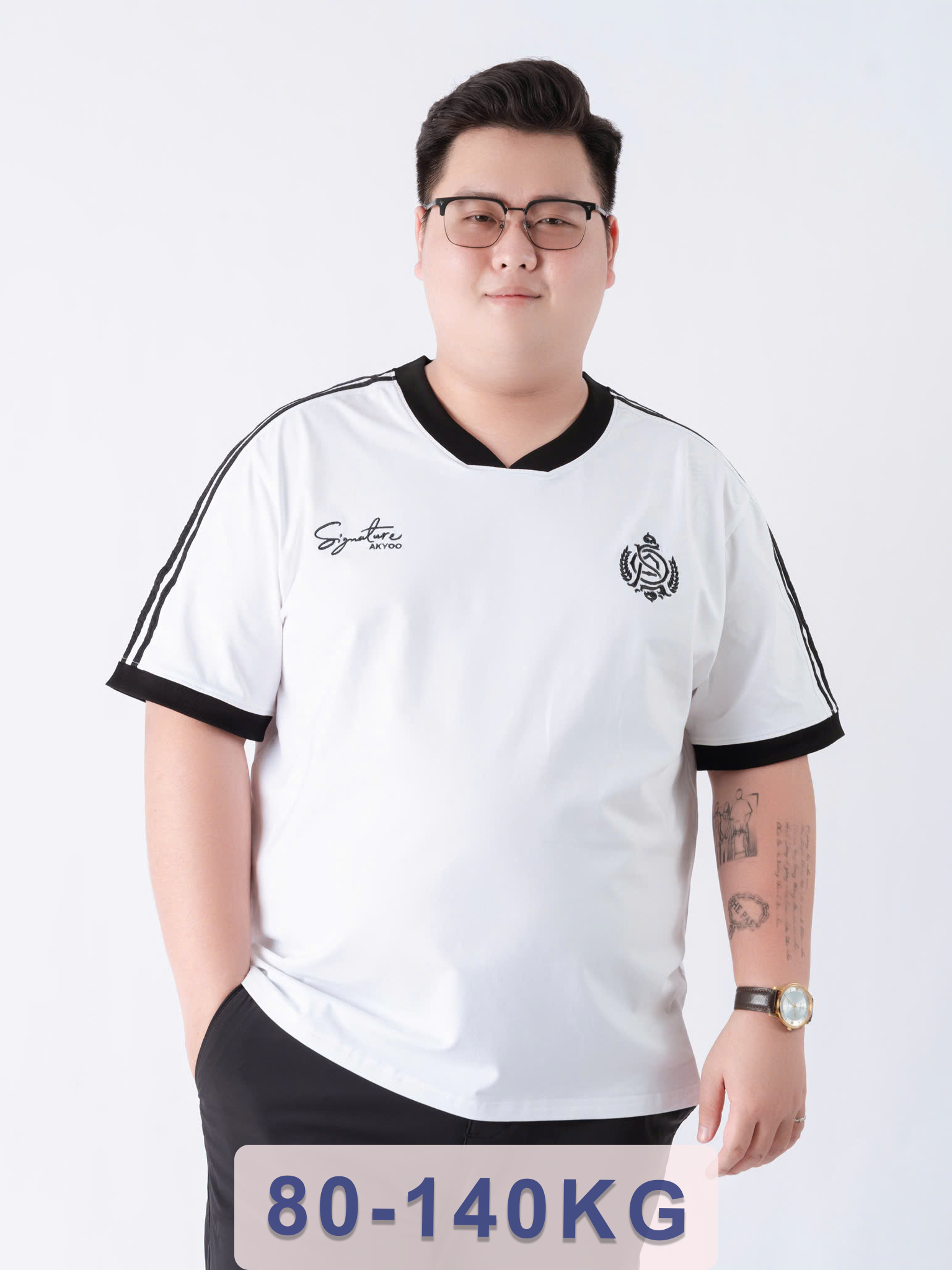 Áo Thun Cổ Tàu big size nam