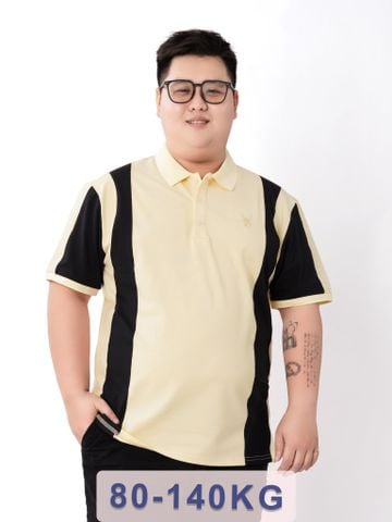 Áo Polo Kem Đen Big Size Nam