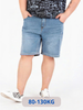 Quần Short Jean Xanh Big Size Nam