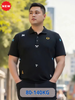 Áo Polo Đen Big Size Nam In Hình Nổi