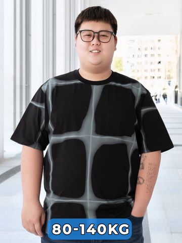 Áo Thun Đen B8 Big Size Nam