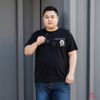 Áo Thun Đen C7 Big Size Nam