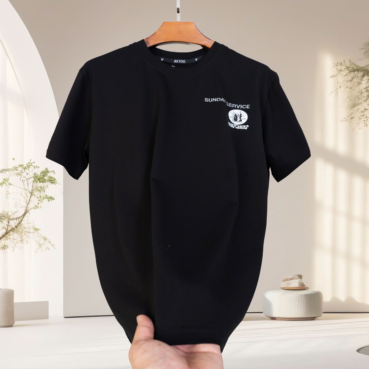 Áo Thun Đen C7 Big Size Nam