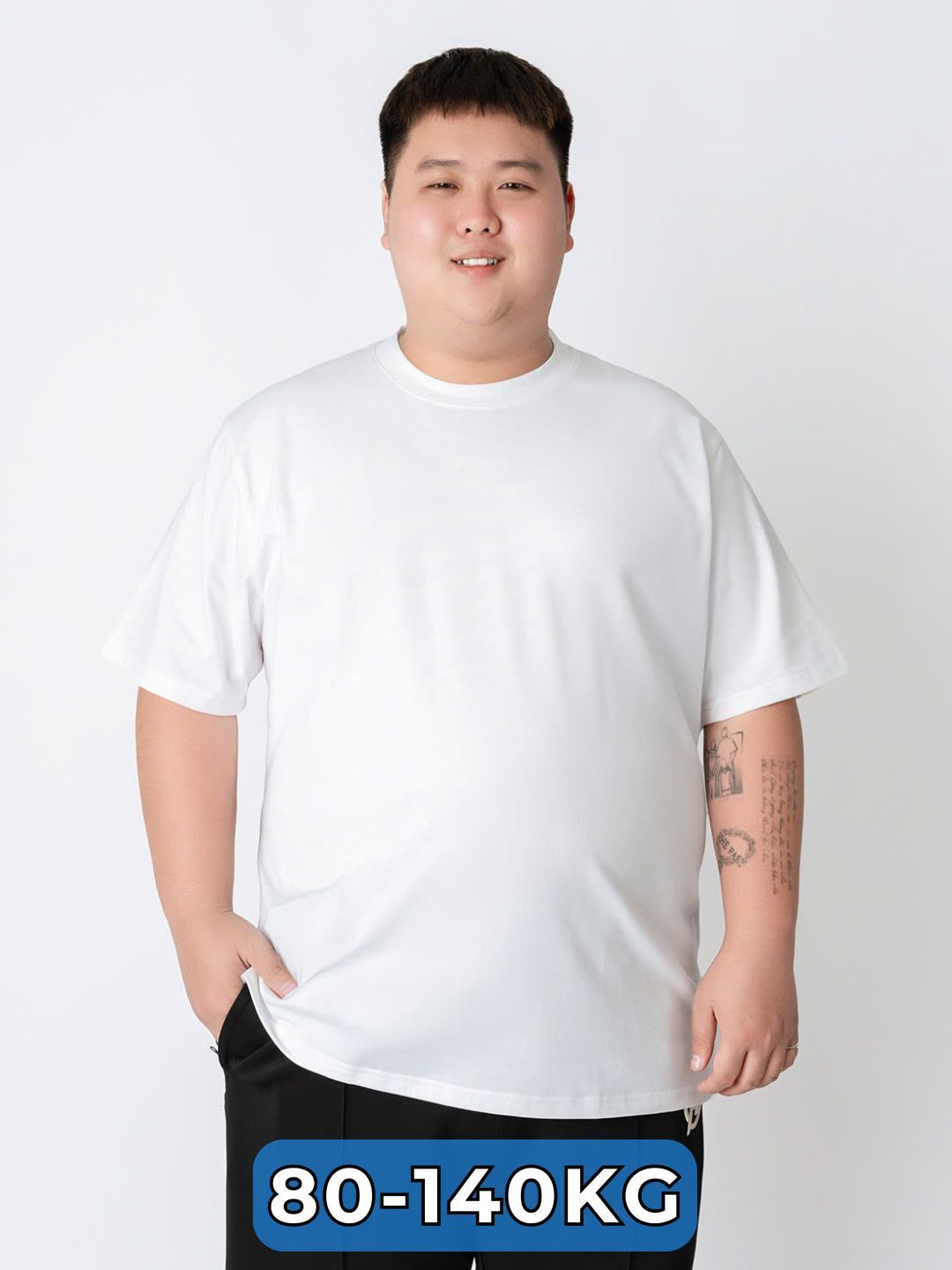 Áo Thun Trơn Basic Big Size Nam