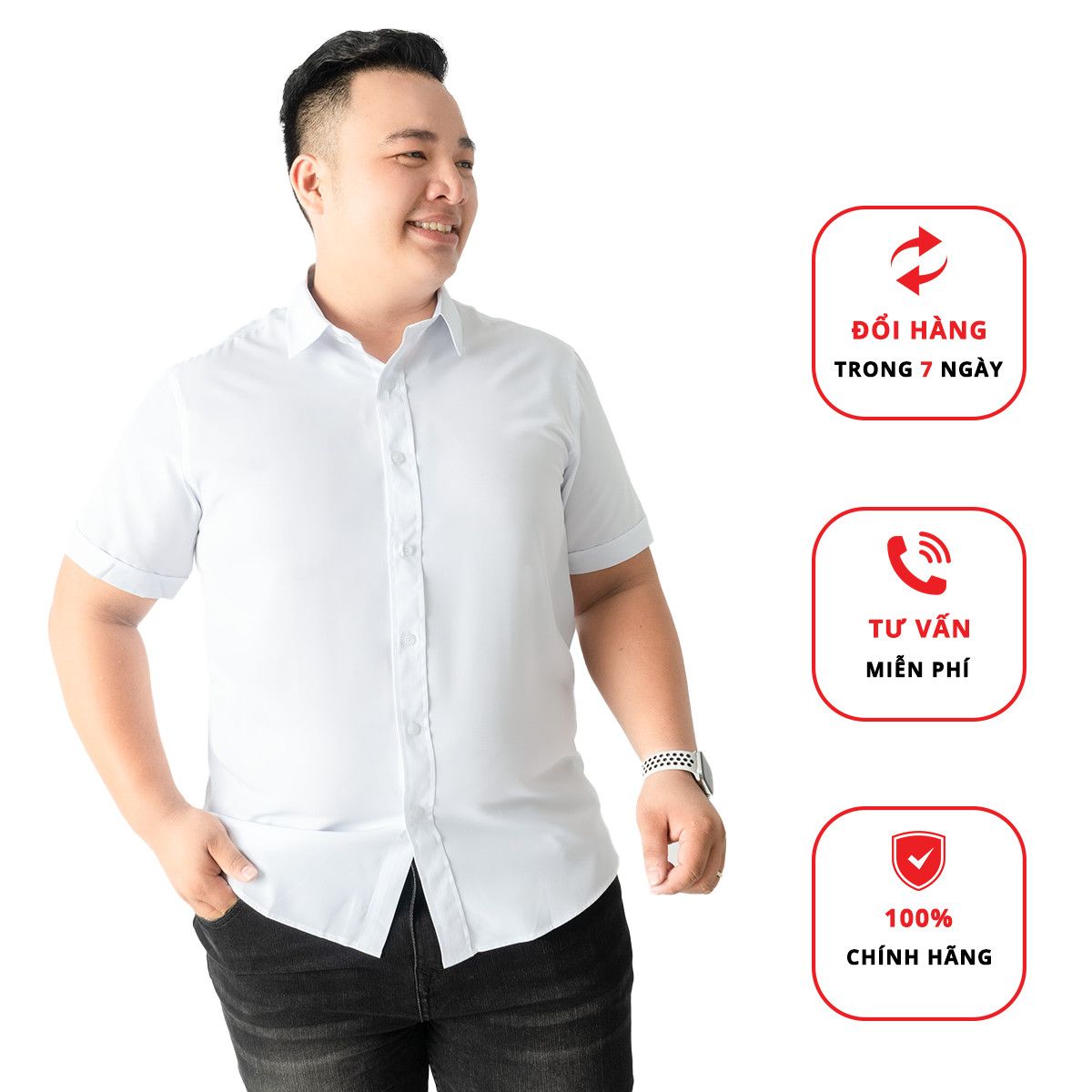 Áo sơ mi nam đẹp dài tay hàn quốc màu trắng đen vải sơ mi lụa công sở cao  cấp  May Minh Cường  ShopMiniVN
