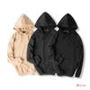 Áo Hoodie Đen Trơn 2 Lớp Nỉ Da Cá Siêu Ấm Bigsize- AN B7