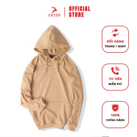 Áo Hoodie Vàng Trơn Bigsize- AN B8