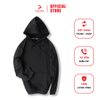 Áo Hoodie Đen Chất Nỉ Da Cá Bigsize- AN B9