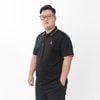 Áo Polo Đen Viền Đỏ Big Size Nam