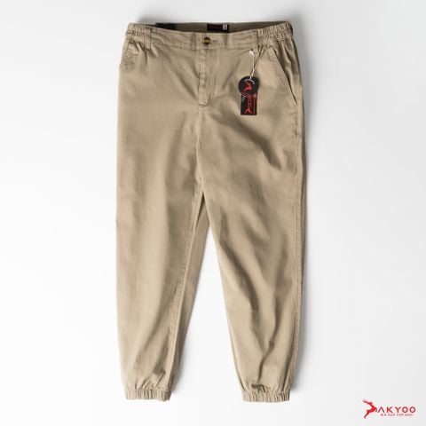 New Jogger Kaki AKYOO- Quần Jogger Kaki Big size 80-140kg