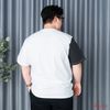 Áo Thun Trắng In Lông Vũ Big Size Nam