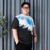 Áo Thun Trắng In Lông Vũ Big Size Nam