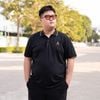 Áo Polo Đen Viền Đỏ Big Size Nam