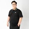 Áo Polo Đen Cổ Xanh Big Size Nam