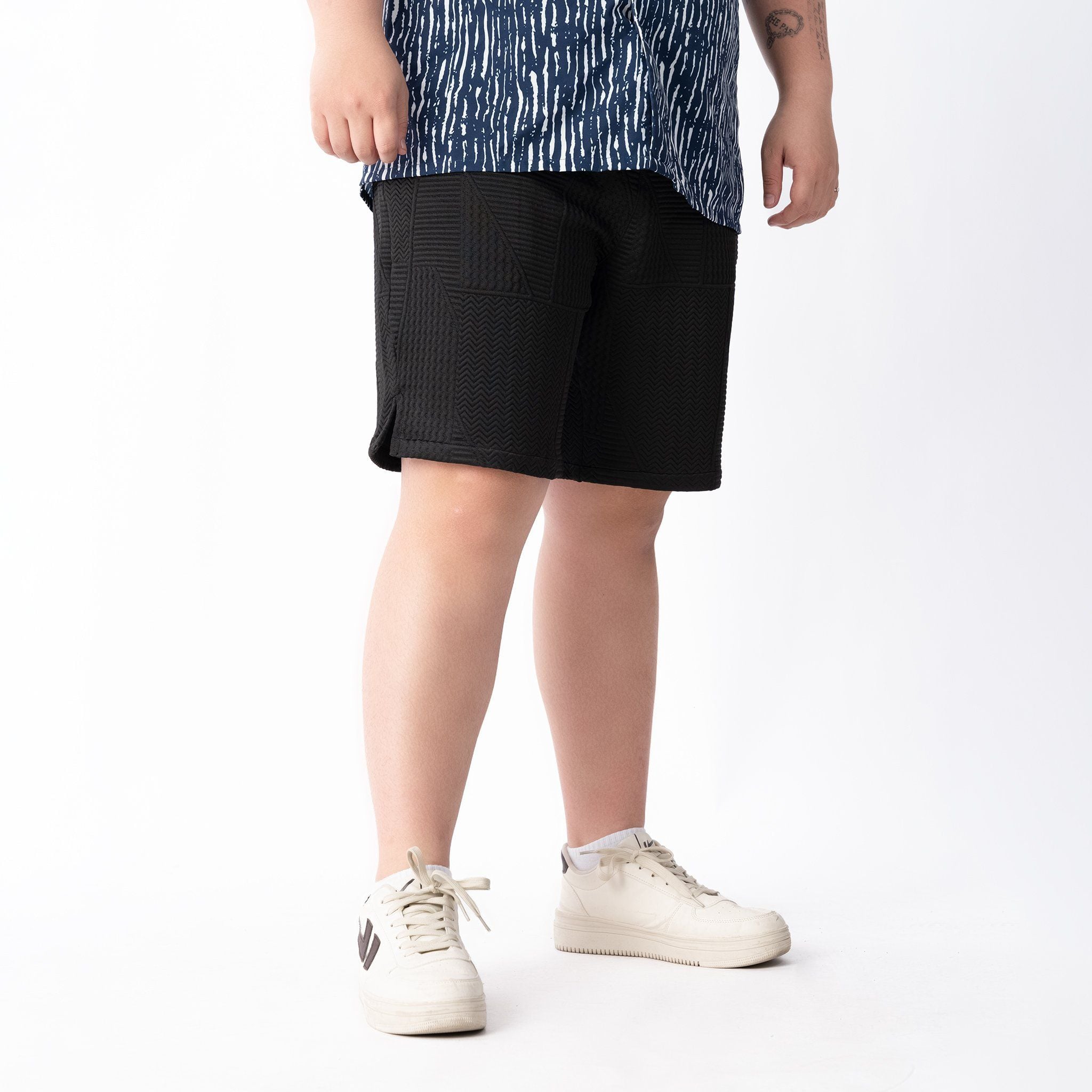 Quần Short Nỉ Gân Big Size Nam