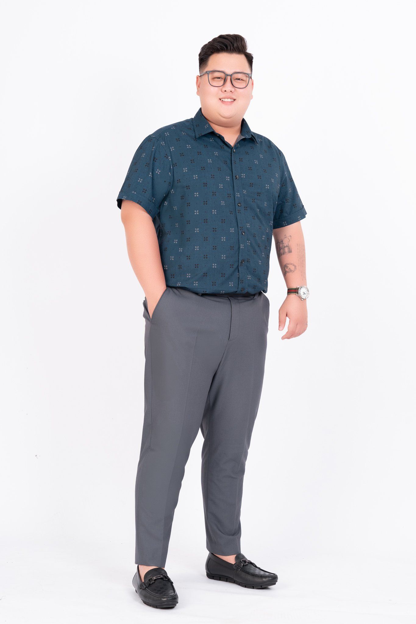 Quần Âu big size nam