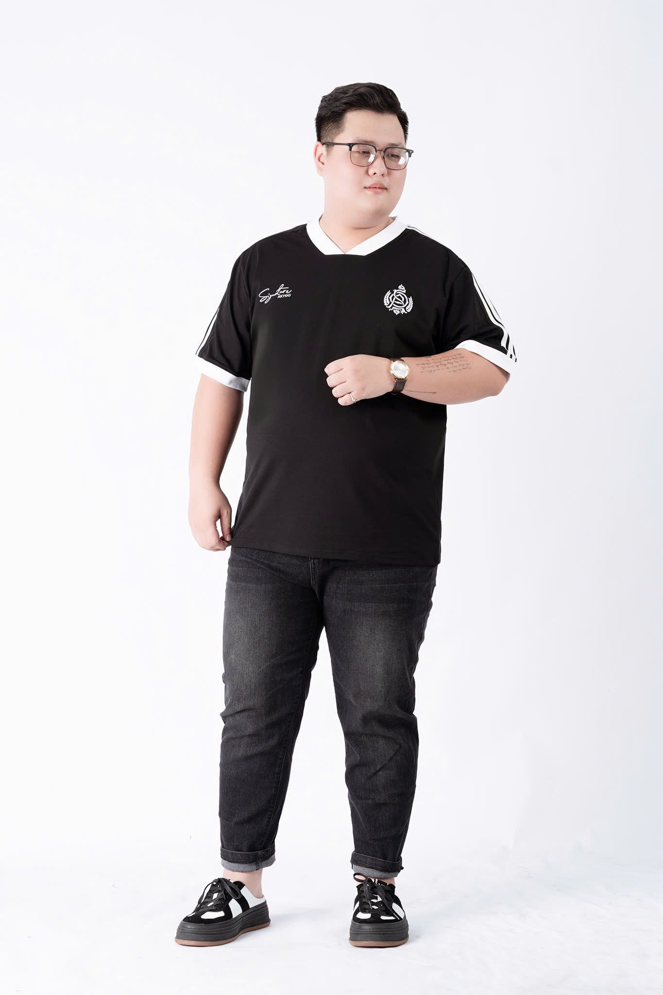 Áo Thun Cổ Tàu big size nam