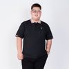 Áo Polo Đen Phối Cổ Big Size Nam