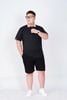 Áo Polo Đen Phối Cổ Big Size Nam