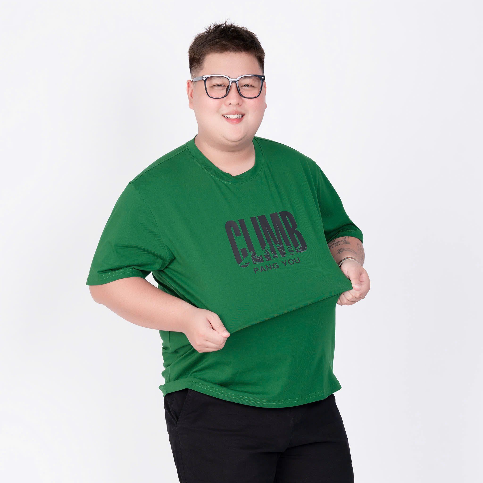 Áo Thun Xanh Big Size Nam