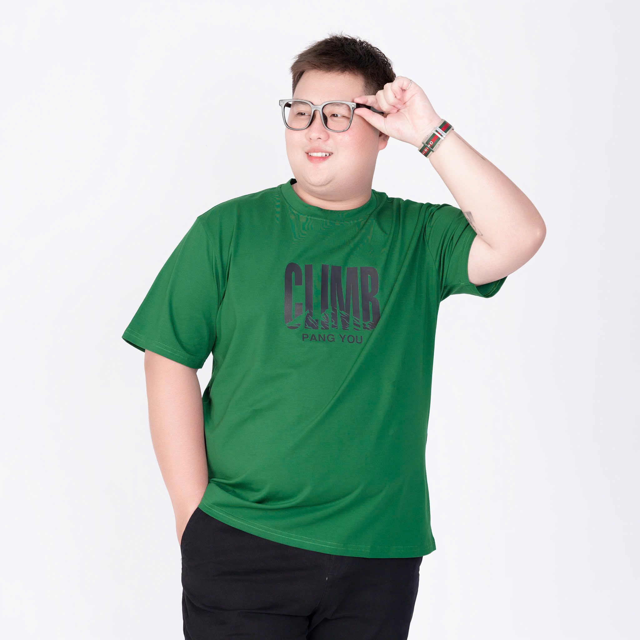 Áo Thun Xanh Big Size Nam