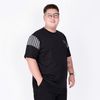 Áo Thun Đen Viền big size nam