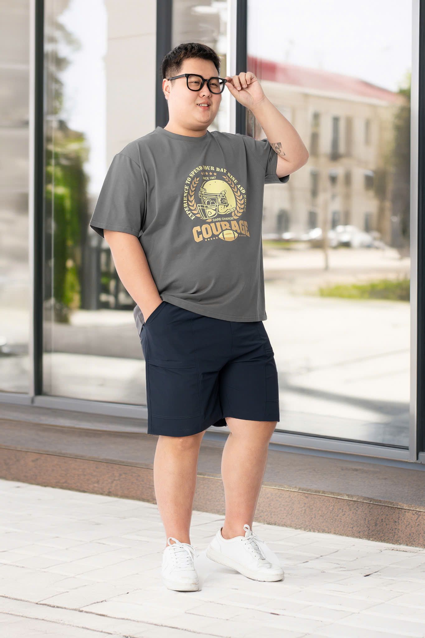 Quần Short Gió Xanh Big Size Nam Túi Hộp