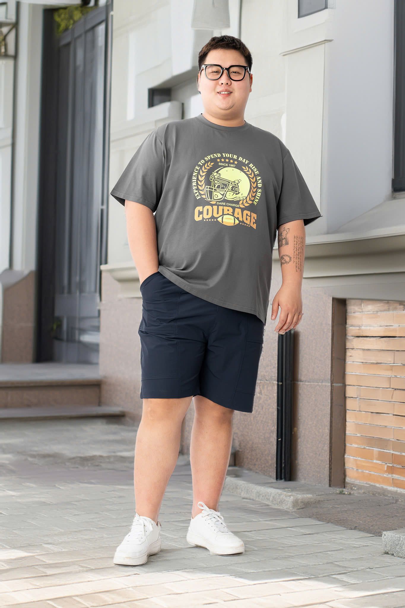 Quần Short Gió Xanh Big Size Nam Túi Hộp