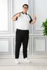 Áo Polo Trắng Tay Xanh Big Size Nam