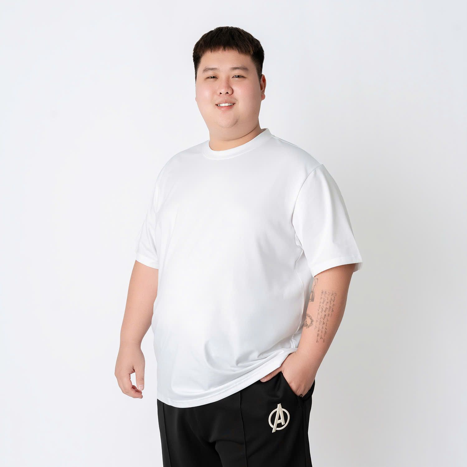 Áo Thun Trơn Basic Big Size Nam