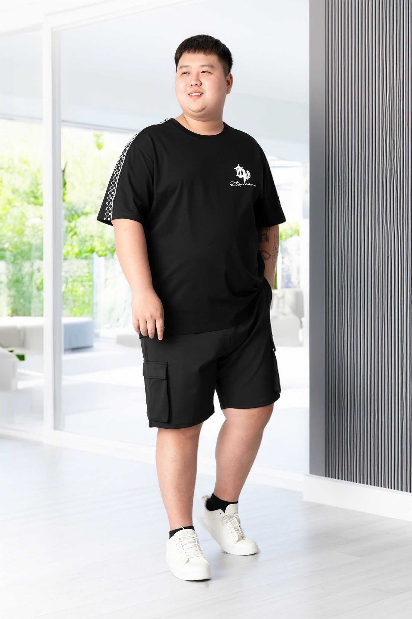 Áo Thun Big Size Nam In Logo 3D