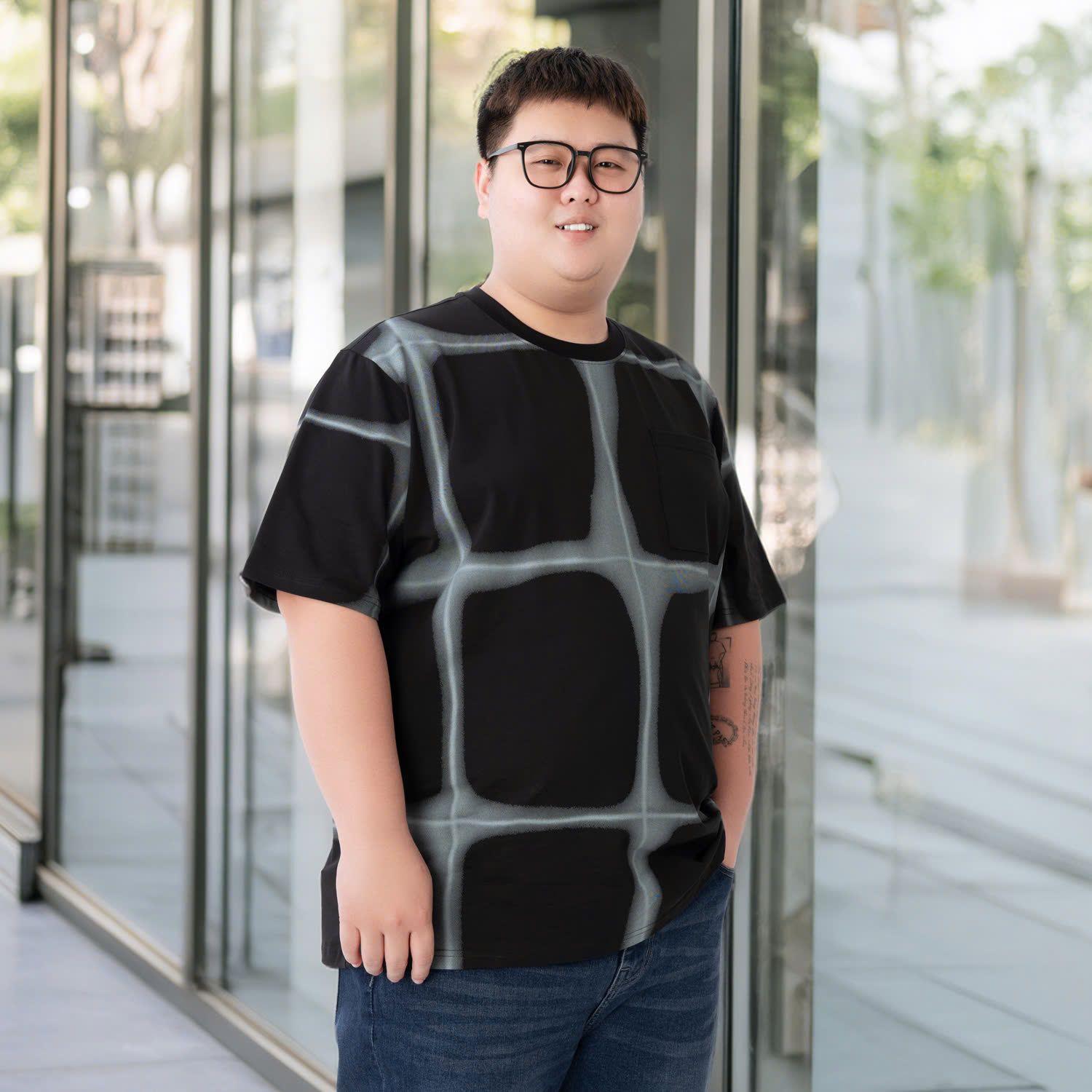 Áo Thun Đen B8 Big Size Nam